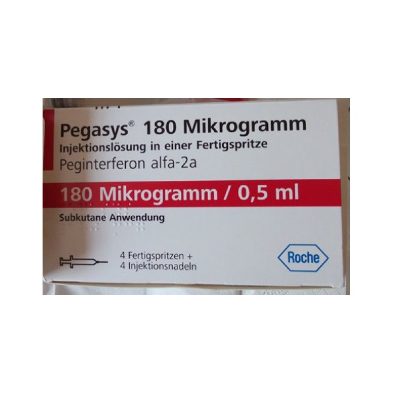 Купить Пегасис Pegasys 180 мкг/ 4 шприца  | Цена Пегасис .